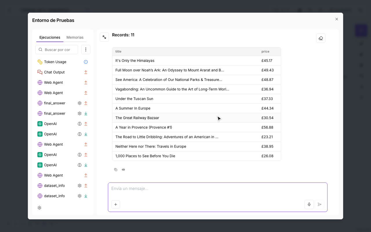 Web Agent: un agente que trabaja en la web